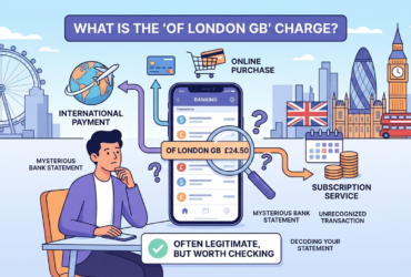 OF LONDON GB Charge on Your Bank Statement