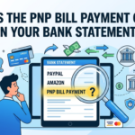 PNP Bill Payment Charge on Your Bank Statement
