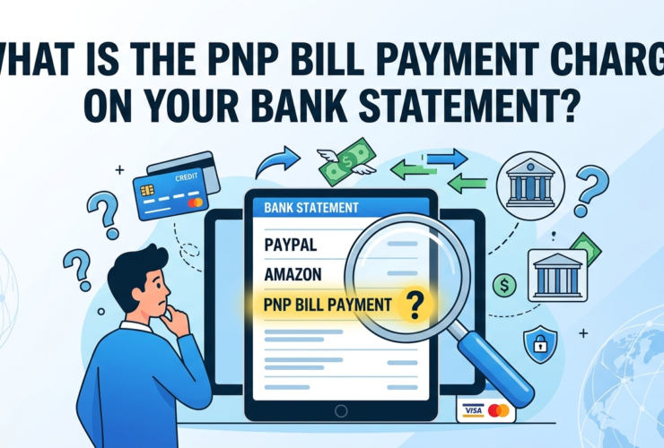 PNP Bill Payment Charge on Your Bank Statement