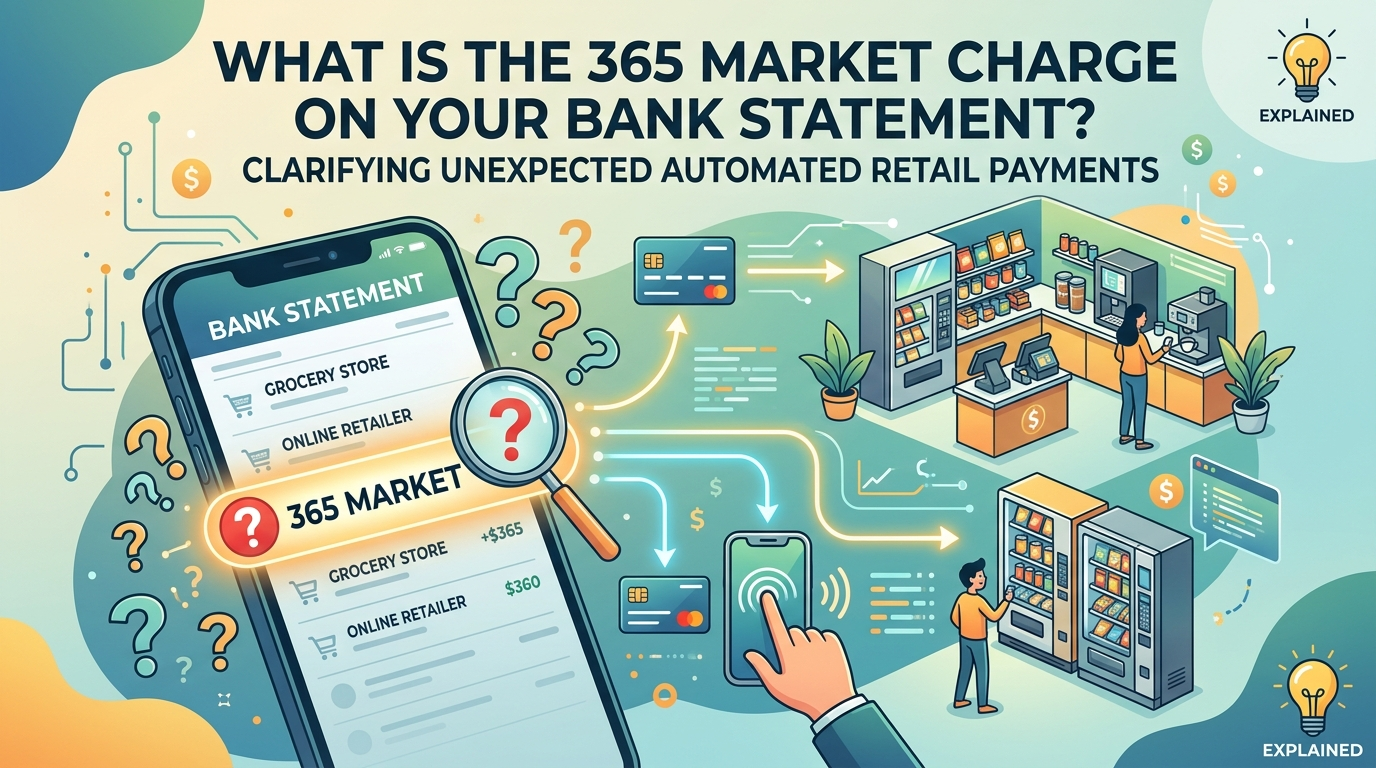 365 Market Charge on Your Bank Statement