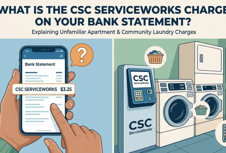 CSC ServiceWorks Charge on Your Bank Statement