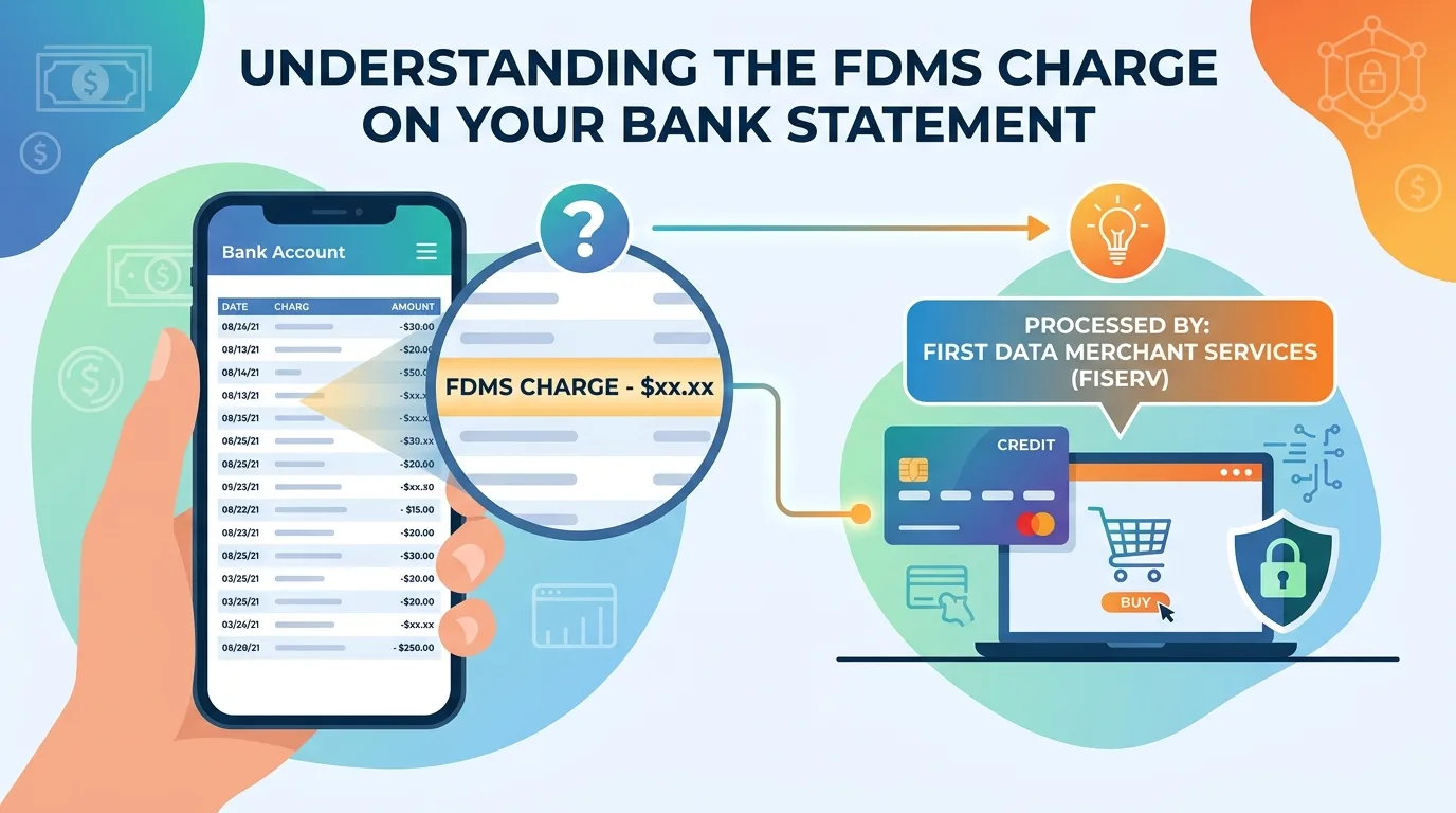 FDMS Charge on Your Bank Statement