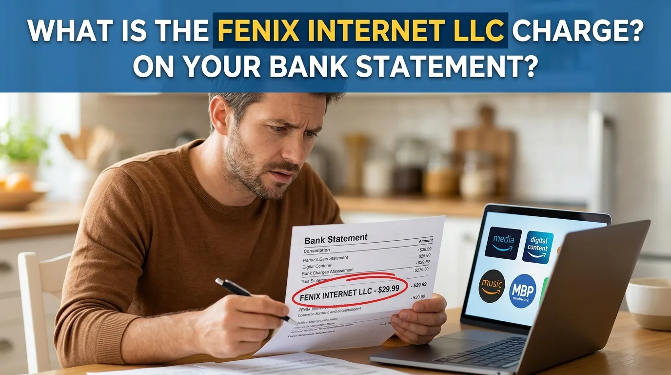 What Is the Fenix Internet LLC Charge on Your Bank Statement?