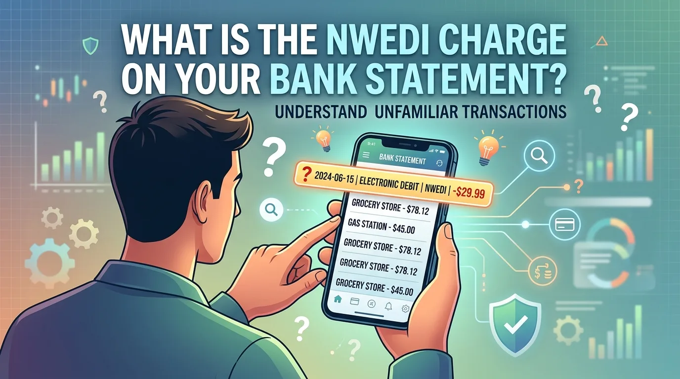 What Is the NWEDI Charge on Your Bank Statement?