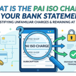 PAI ISO Charge on Your Bank Statement?