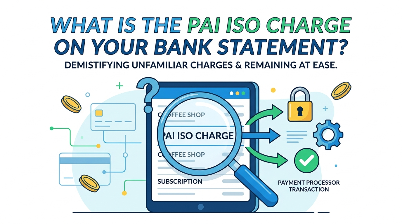 PAI ISO Charge on Your Bank Statement?