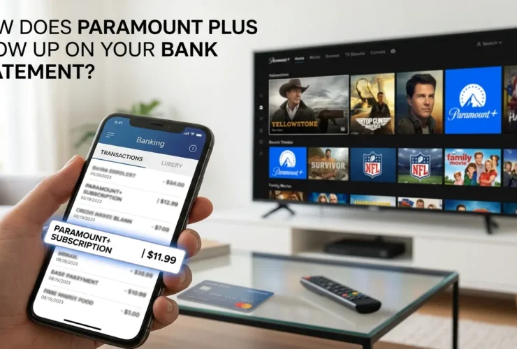 How Does Paramount Plus Show Up on Your Bank Statement?