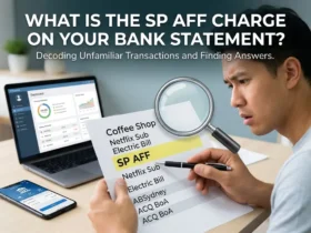 What Is the SP AFF Charge on Your Bank Statement?