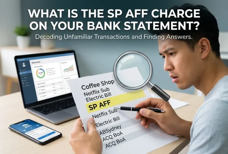 What Is the SP AFF Charge on Your Bank Statement?