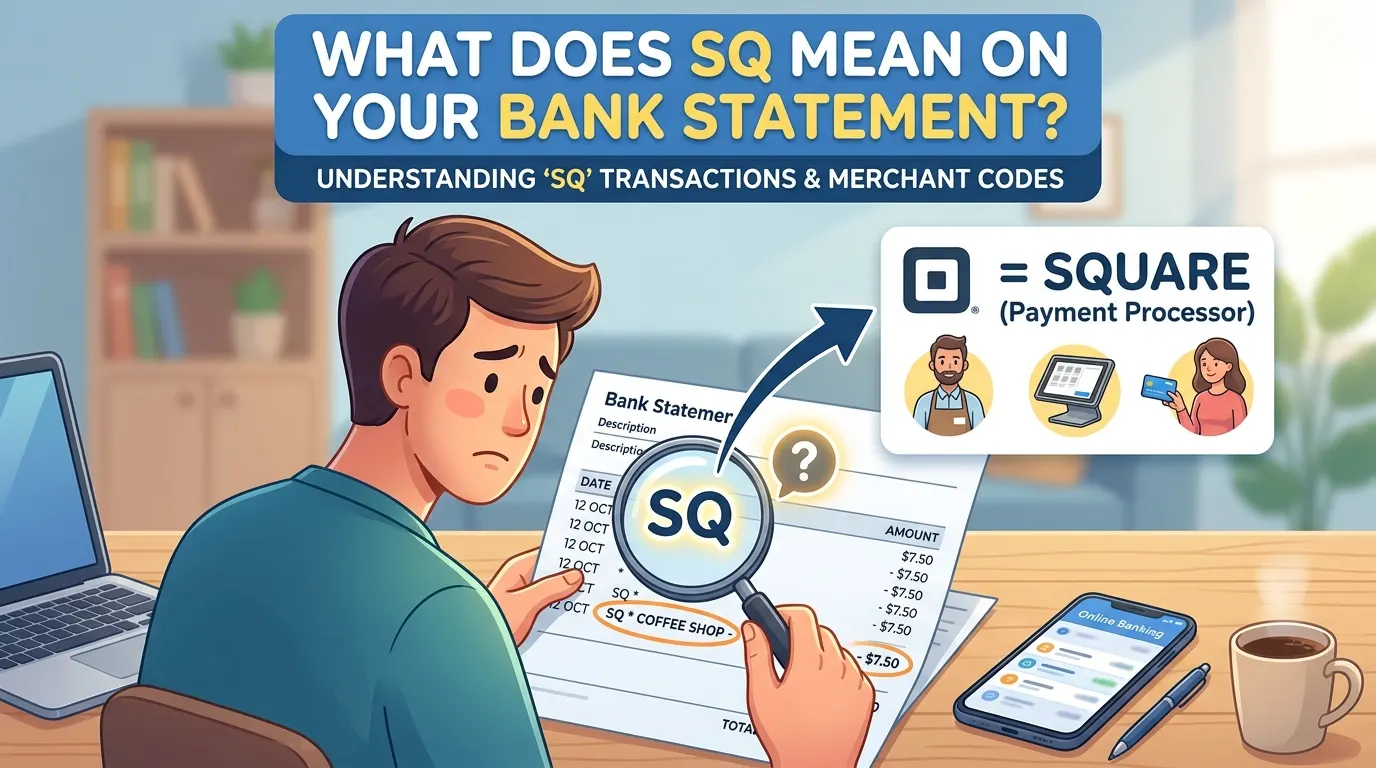 What Does SQ Mean on Your Bank Statement?
