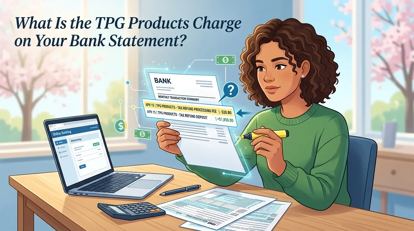 What Is the TPG Products Charge on Your Bank Statement?