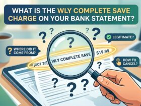 What Is the WLY Complete Save Charge on Your Bank Statement?
