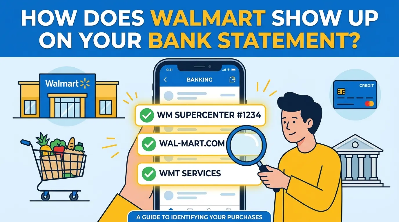 How Does Walmart Show Up on Your Bank Statement?