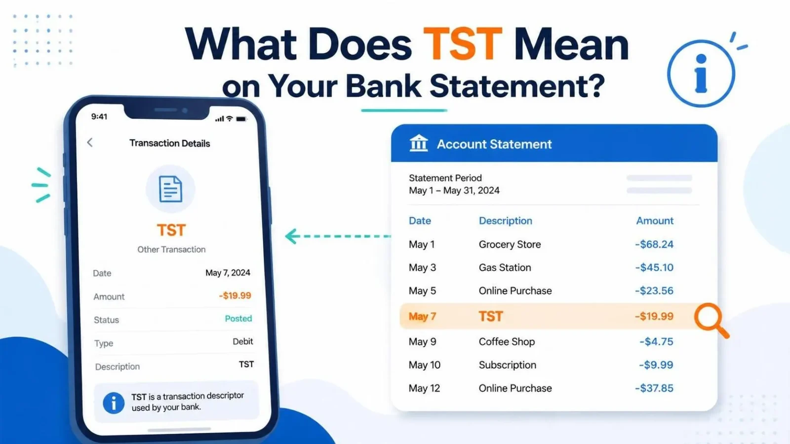 What Does TST Mean on Your Bank Statement?