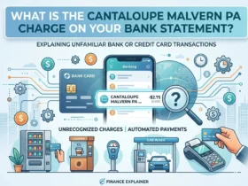What Is the Cantaloupe Malvern PA Charge on Your Bank Statement