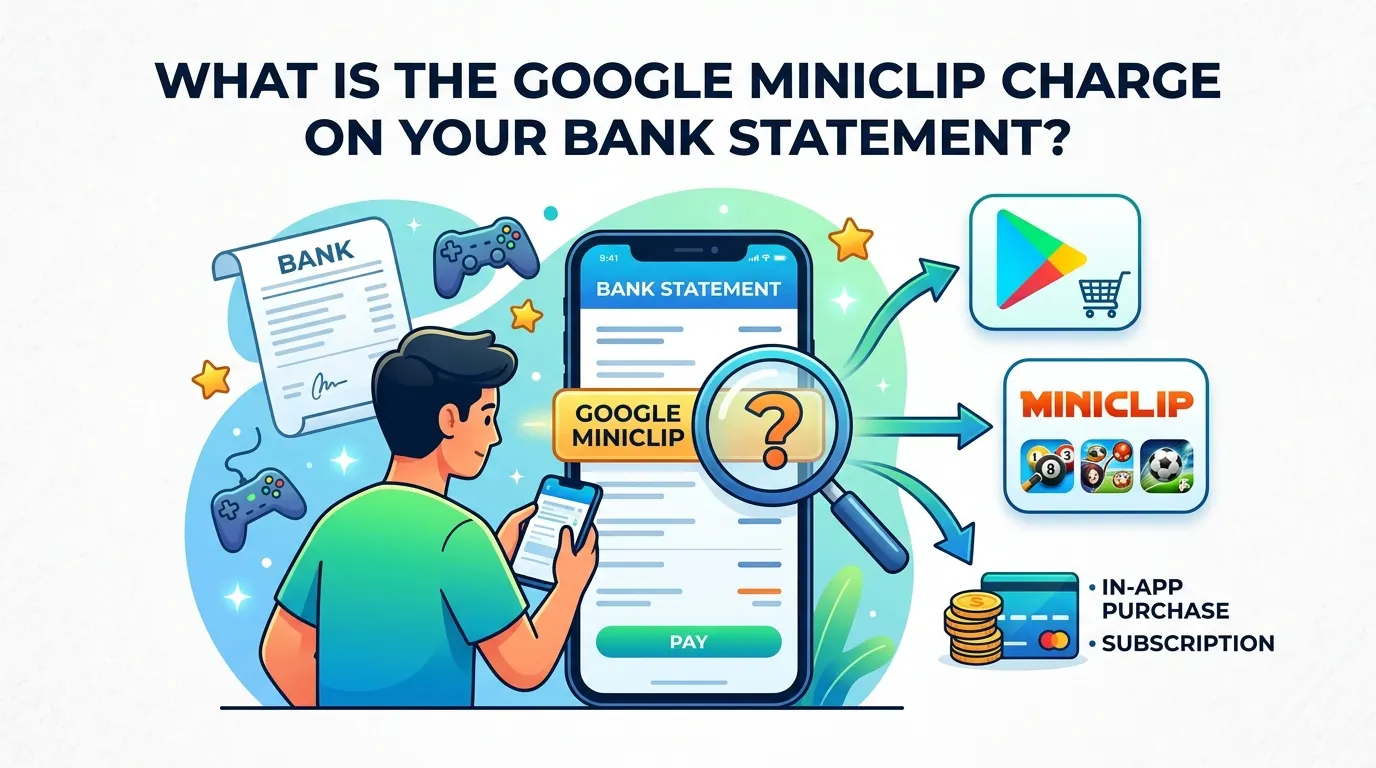 What Is the Google Miniclip Charge on Your Bank Statement