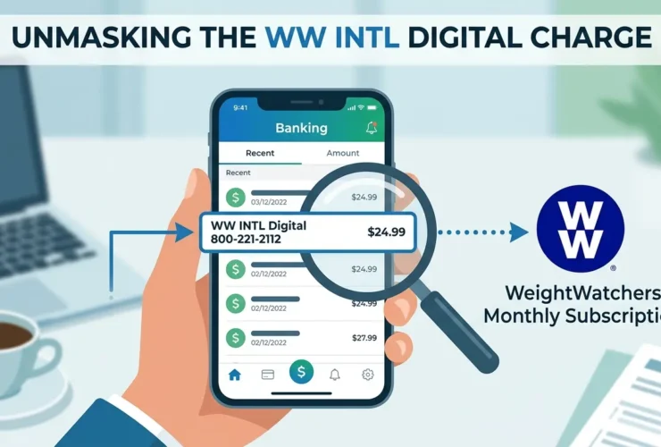What Is the WW INTL Digital 800-221-2112 Charge on Your Bank Statement