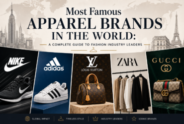 famous apparel brands including Nike, Adidas, Louis Vuitton, Zara, and Gucci with luxury fashion items