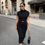 How to Dress Up a Plain Black Dress