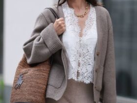 What Do You Wear Under Cardigans?