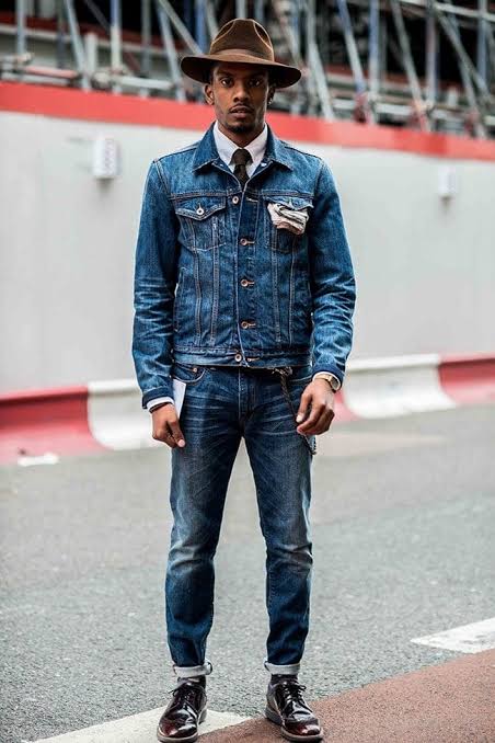 What Pants to Wear With a Denim Jacket (Men)